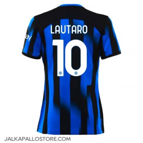 Inter Milan Lautaro Martinez #10 Kotipaita Naisten 2023-24 Lyhythihainen
